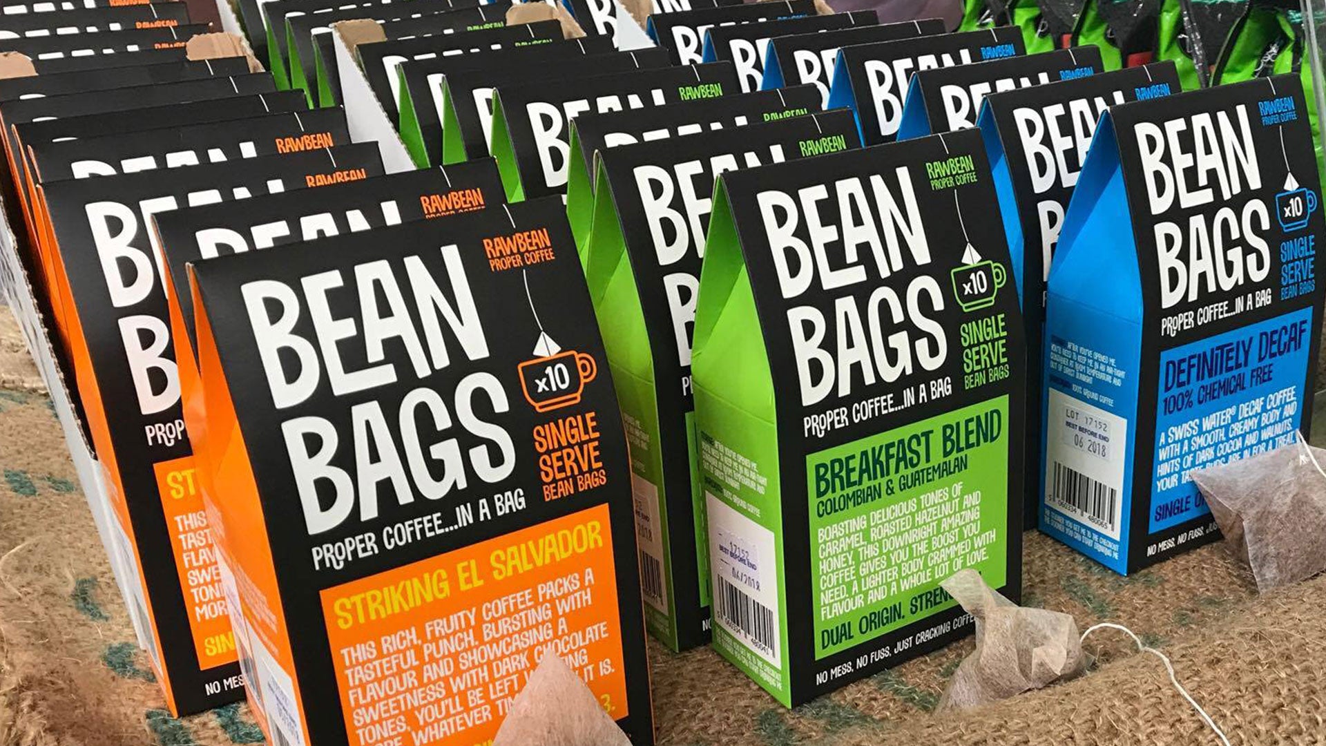Bean Bags - Pyramid Coffee Bags