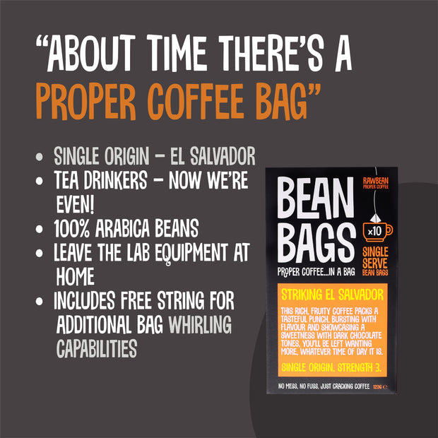 Striking El Salvador - Coffee Bean Bags x 10