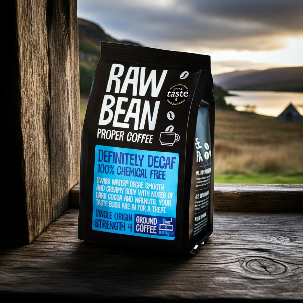 Definitely Decaffeinated Single Origin Ground Coffee 200g