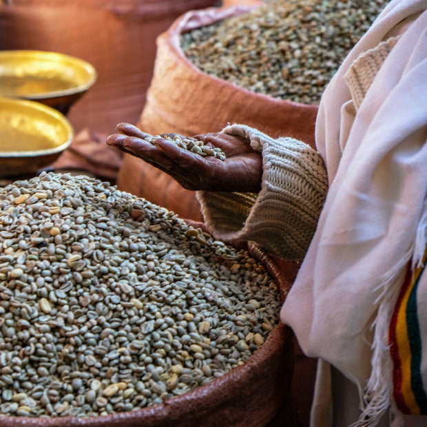 Ethiopian green bean market