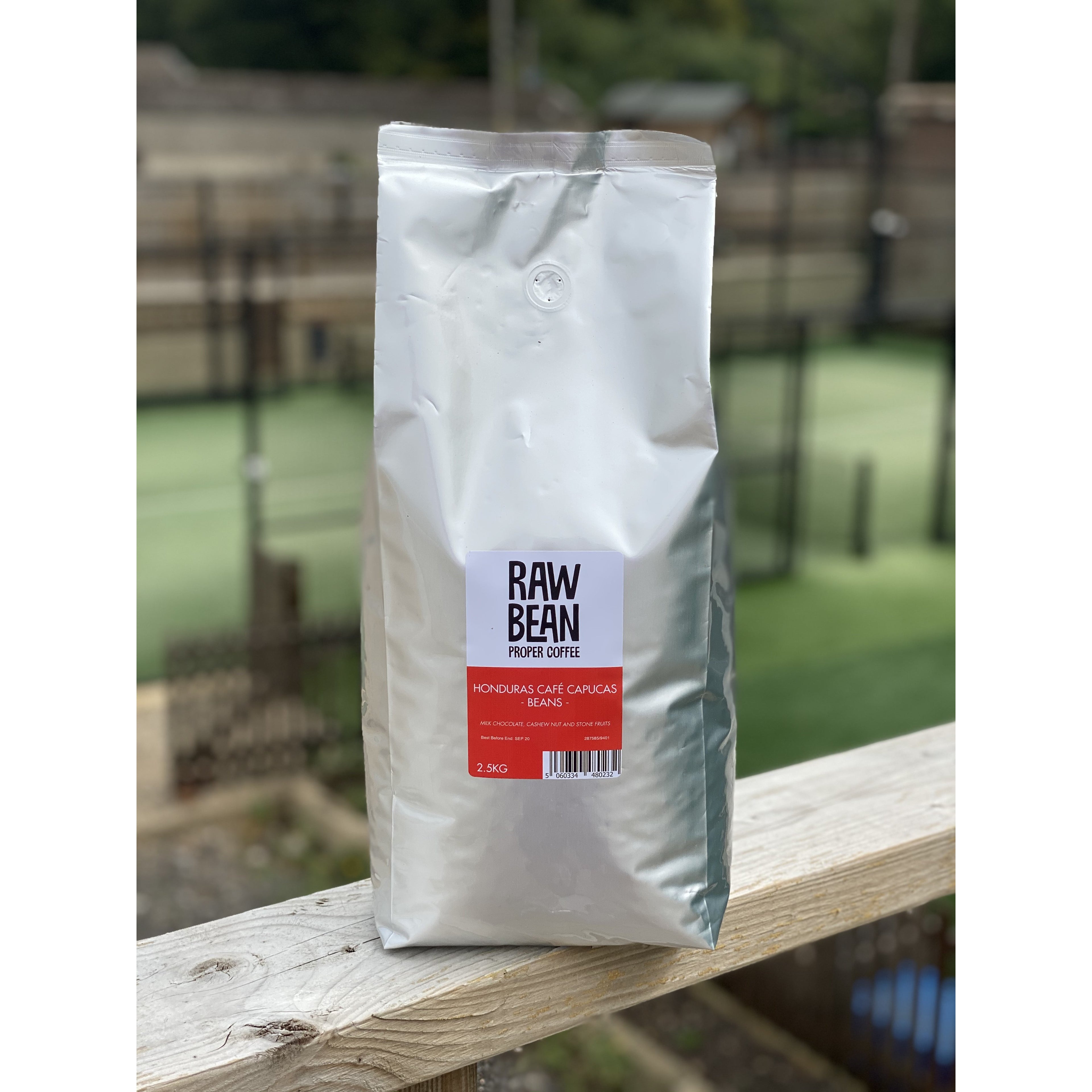 Single Origin Honduras Cafe Capucas 2.5kg Beans - Raw Bean's Waitrose 'Unpacked' Range (Certified Fairtrade)